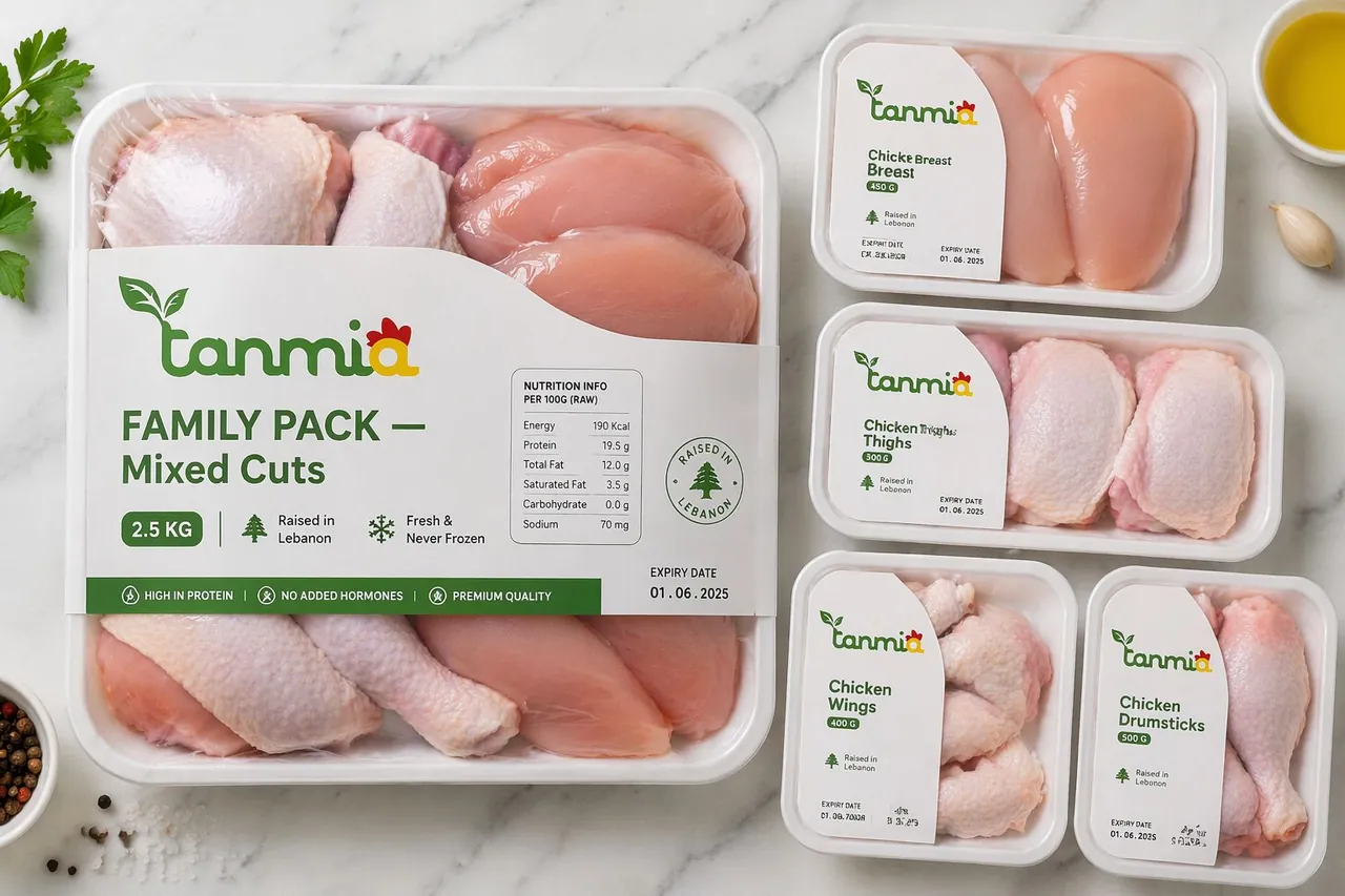 Family pack trays