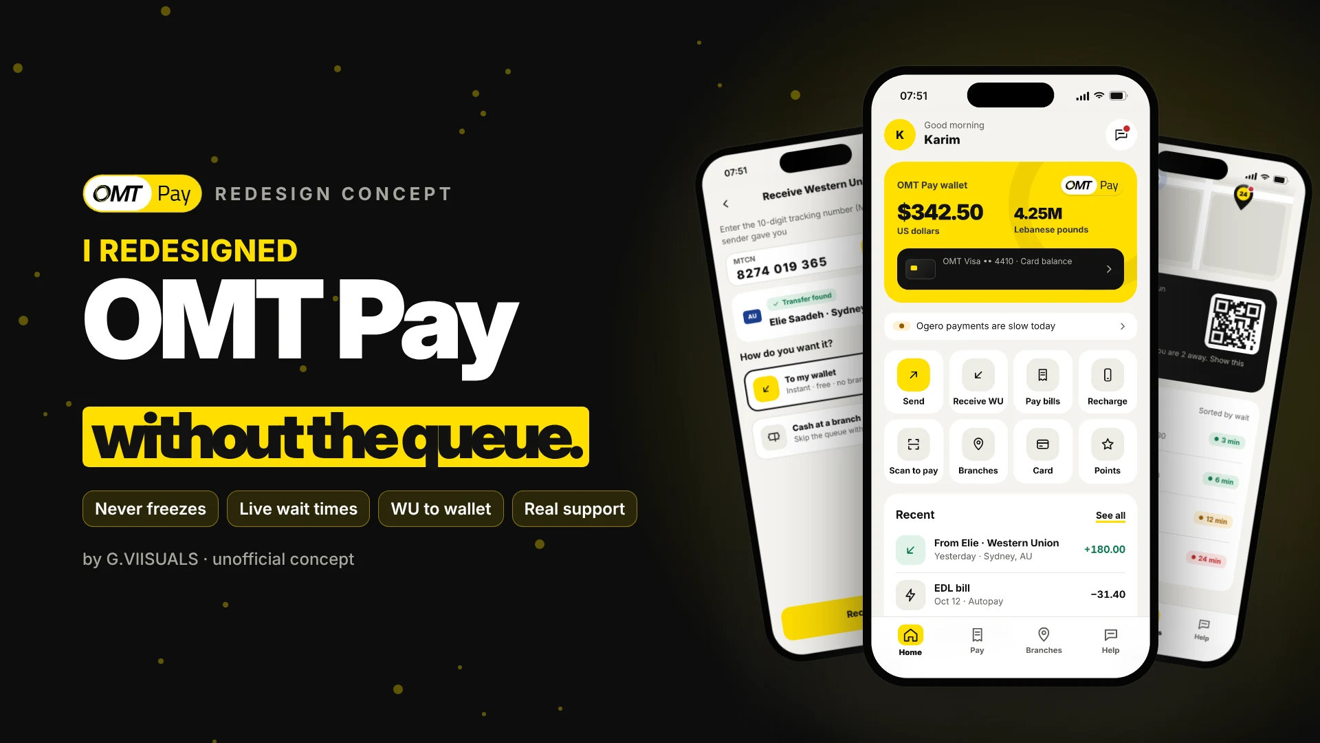 OMT Pay: App redesigns cover