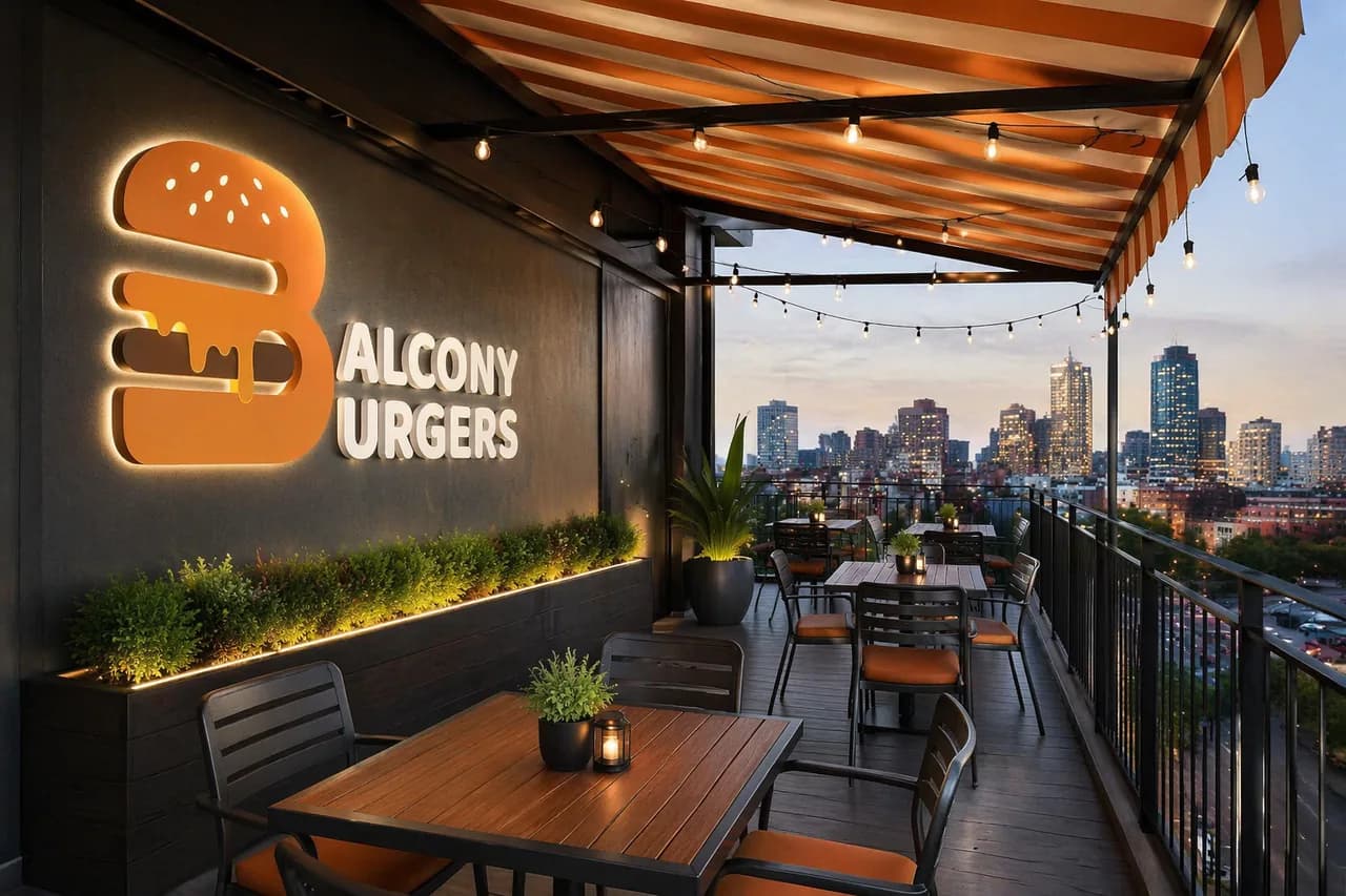 Balcony Burgers — Burger Restaurant