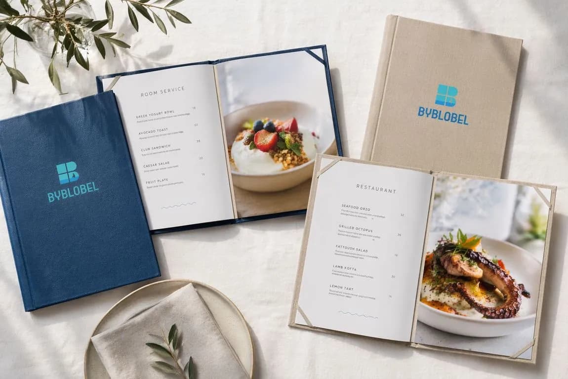 Restaurant menus