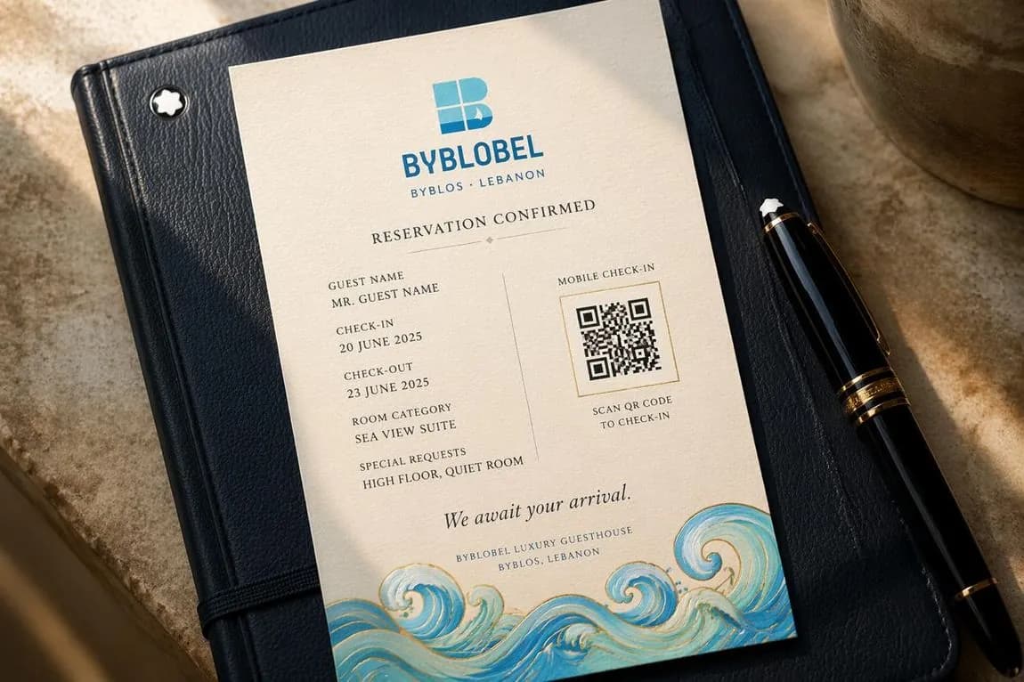 Guest stationery