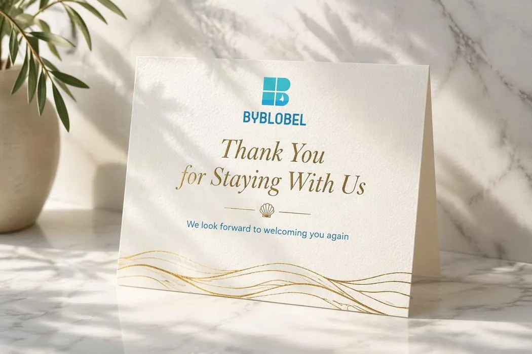 Thank you card