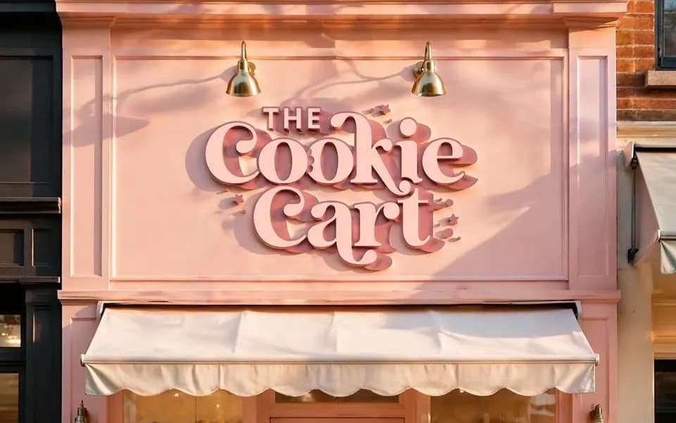 The Cookie Cart: Cookie boxes, tins, ribboned gift boxes and bags